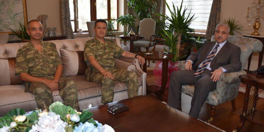 Yeni Tugay Komutanından Vali Güvençer’e Ziyaret