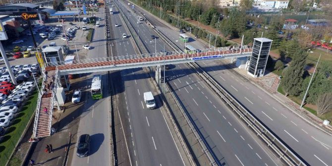 Çayırova’ya Yeni Yaya Köprüsü