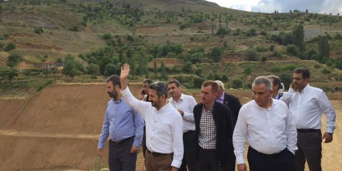 Tbmm Başkanvekili Aydın Ve Milletvekilleri Çat Barajı Tünelini İnceledi