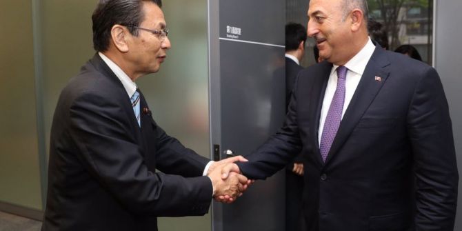 Çavuşoğlu, Japonya’da Parlamentolararası Dostluk Grubu Üyeleriyle Görüştü