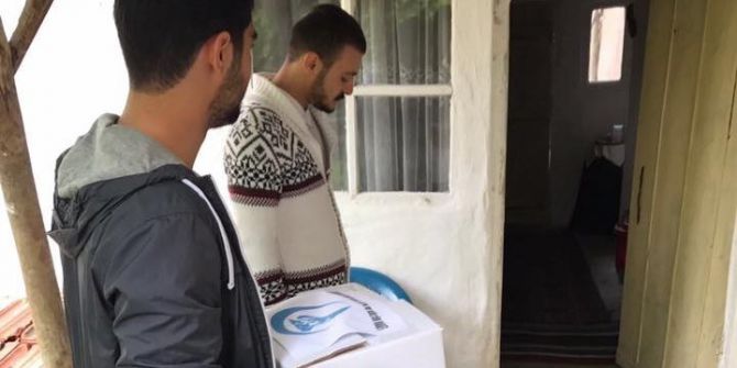 Sungurlu Ülkü Ocakları´ndan Gıda Yardımı