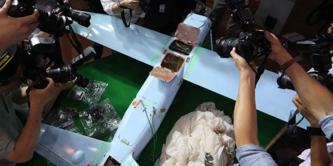 Tarafsız Bölgede Kuzey Kore’ye Ait İha Bulundu