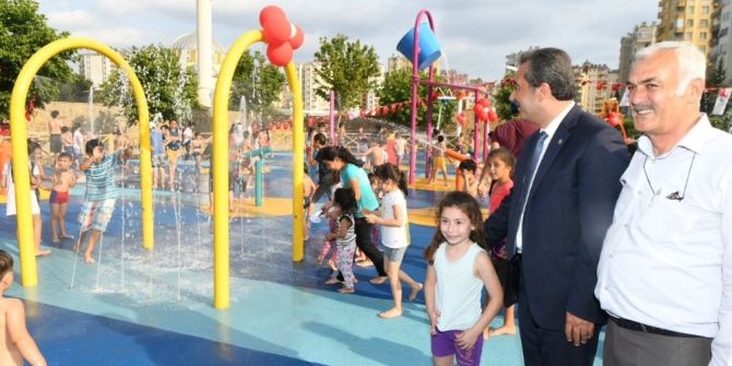 Huzurevleri Su Oyun Parkı Hizmete Açıldı