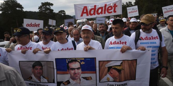 Chp’nin ‘Adalet Yürüyüşü’nde Myk Toplantısı