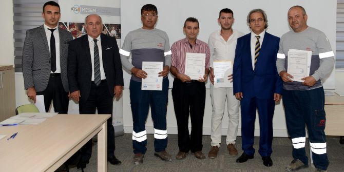 Atso’dan Tehlikeli Mesleklere “Mesleki Yeterlilik Belgesi”
