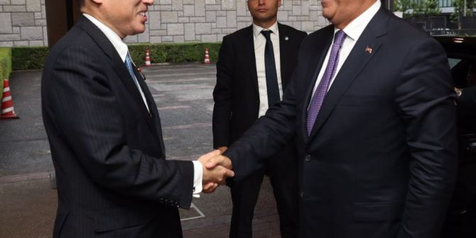 Dışişleri Bakanı Çavuşoğlu, Japon Mevkidaşı Kishida İle Görüştü