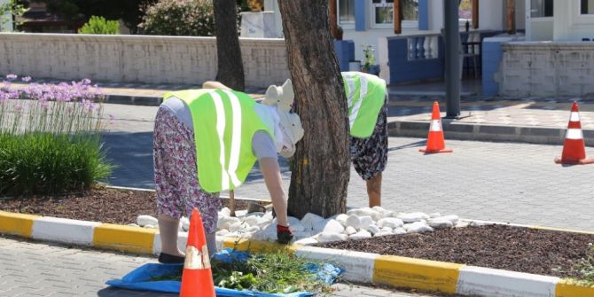 Burhaniye’de Refüjlere Belediye Makyajı