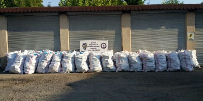 Batman’da 57 Bin Paket Kaçak Sigara Ele Geçirildi