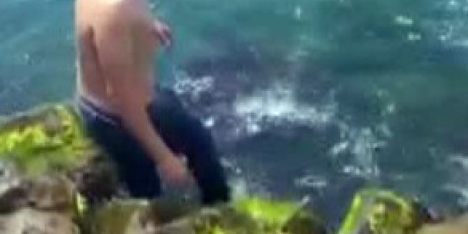 Üsküdar’da Denizde Kaybolan Gencin Son Görüntüleri Kamerada