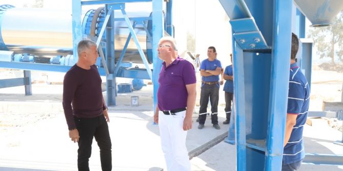 Manavgat Belediyesi’ne Yeni Asfalt Plent Tesisi