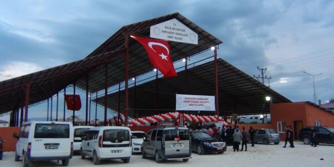 Erciş Sahilkent Semt Pazarı Törenle Hizmete Açıldı