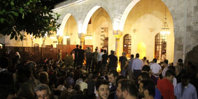 Hatay’da Habib-i Neccar’da Kadir Gecesi Coşkusu