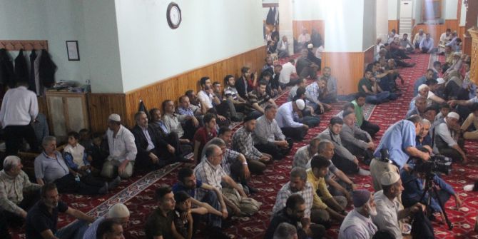 Muş’ta Camiler Doldu Taştı