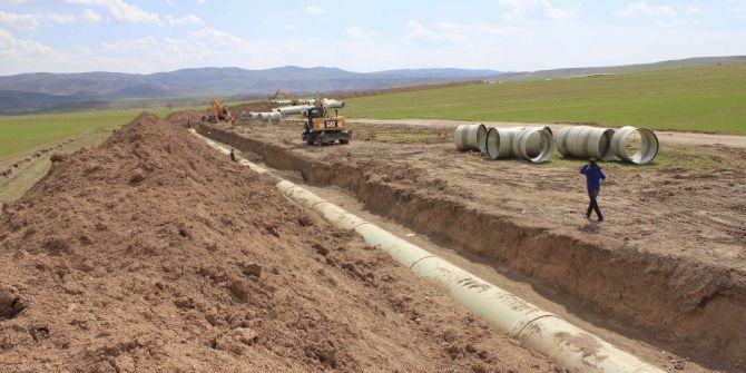 55 Bin Dekar Arazi Suyla Buluşturulacak
