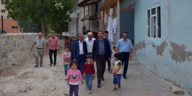 Vaski Genel Müdürü Çatak’ta İncelemelerde Bulundu