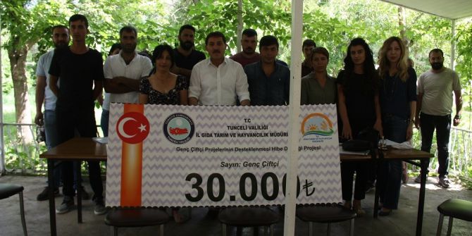 Tunceli’de “Genç Çiftçi” Hibe Desteği