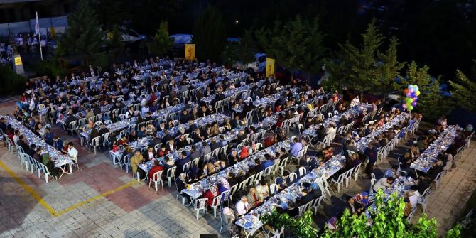 Keçiören’de Şehit Aileleri, Gaziler Ve Ailelerine İftar Verildi