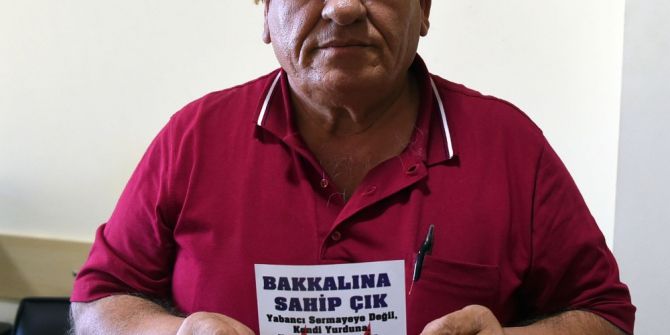 Muhtardan “Bakkalına Sahip Çık” Kampanyası