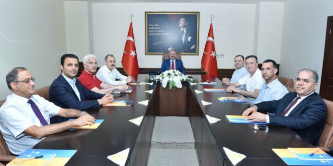 Mtso Yönetiminden Vali Çakacak’a Veda Ziyareti