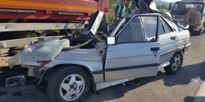 Aydın’da Trafik Kazası: 1 Ağır Yaralı