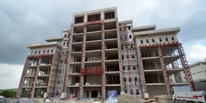 Pursaklar Belediyesi Hizmet Binası İnşaat Çalışmaları Devam Ediyor