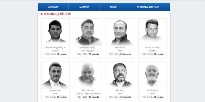 15 Temmuz Şehitleri Görkemli Bir Organizasyonla Anılacak