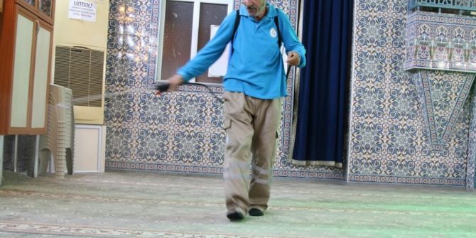 Haliliye Belediyesinden İbadethanelere Gül Suyu