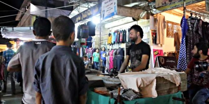 Türkiye’ye 25 Kilometre Mesafedeki El Etarip’te Bayram Hazırlığı