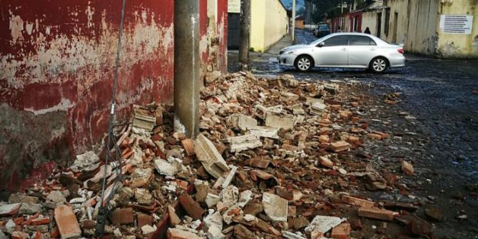 Guatemala 6.8 Büyüklüğünde Depremle Sarsıldı