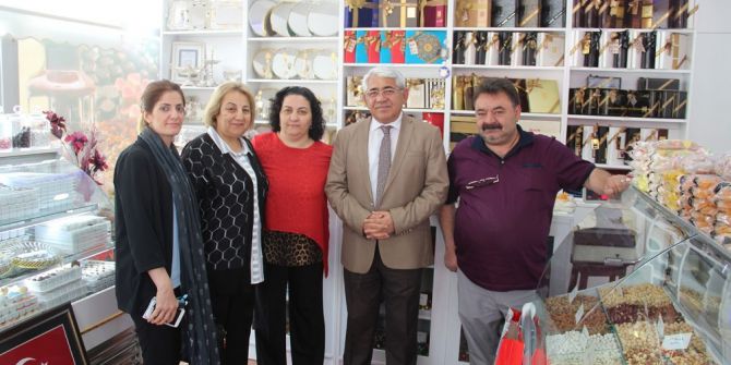 Başkan Karaçanta Girişimcilik Desteği İle Açılan İş Yerlerini Ziyaret Etti