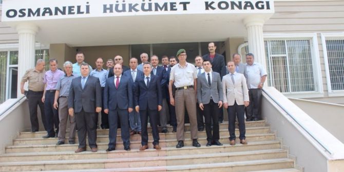 Vali Elban’dan Osmaneli’ne Veda Ziyareti