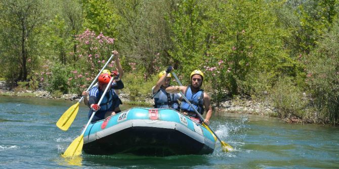 Muğla’nın İlk Ve Tek Rafting Takımı, Türkiye Şampiyonası’na Hazırlanıyor