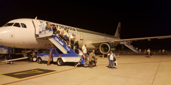 Edremit-düsseldorf Uçuşları Başladı