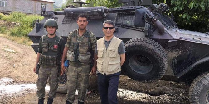 Kaymakam Özkan’dan Operasyon Bölgesindeki Askerlere Ziyaret