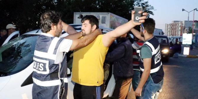 Polisten Toptancı Sebze Halinde Uygulama