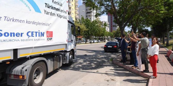 Çukurova’dan Türkmenlere Yardım Eli