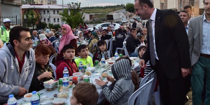 Mamak’ta Son İftar Programı Kıbrısköyü Mahallesi’nde Yapıldı