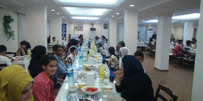 Kaymakam Baysal Yetim Çocuklarla İftarda Bir Araya Geldi