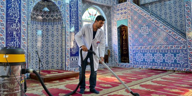 Camilerde Ramazan Temizliği