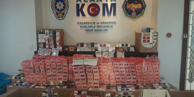 Alanya’da ’Duman 1’ Operasyonu Düzenlendi