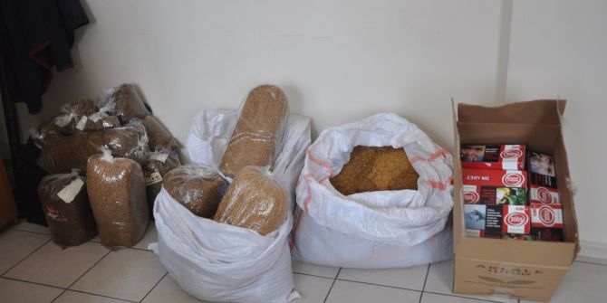 Bozüyük’te Kaçak Sigara Operasyonu