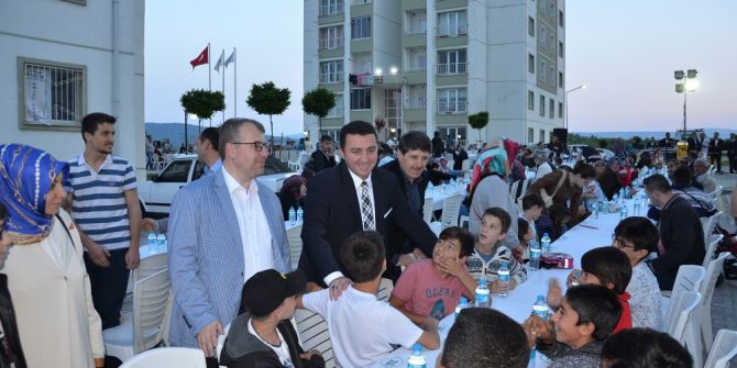 Ortak İftar Coşkusu Toki’lerde Yaşandı