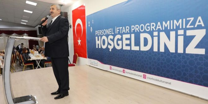 Başkan Baran Personellerle İftarda Buluştu