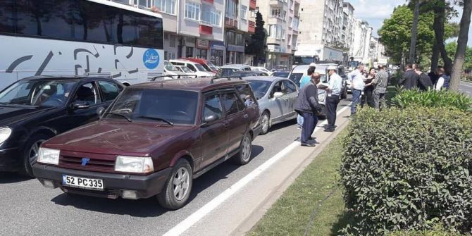 Fatsa’da 2 Ayrı Trafik Kazası: 3 Yaralı