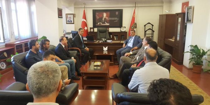 Vali Kaymak, Veda Ziyaretlerine Başladı