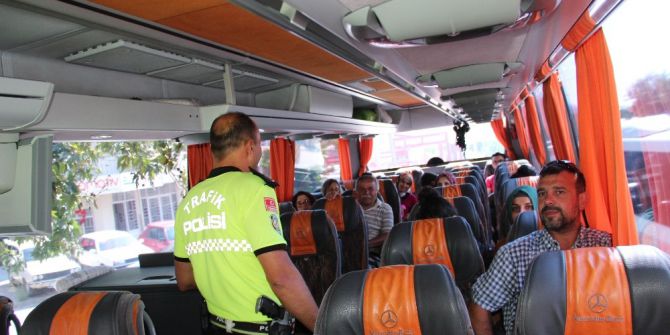 Bayram Öncesi Otobüslere Denetim