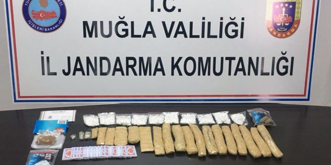 Muğla Jandarması Bir Yılda 102 Kilo Uyuşturucu Yakaladı