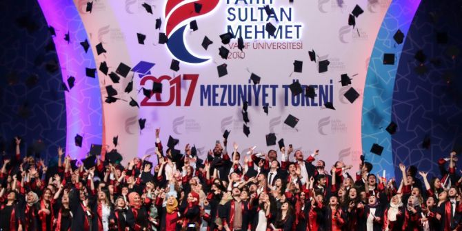 Fatih Sultan Mehmet Vakıf Üniversitesinde Mezuniyet Heyecanı