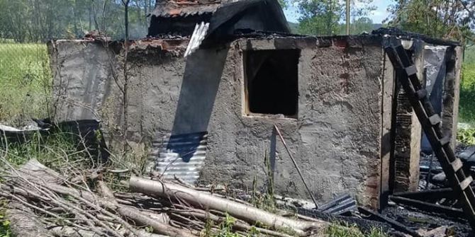 Kastamonu’da At Çiftliğinde Yangın Çıktı