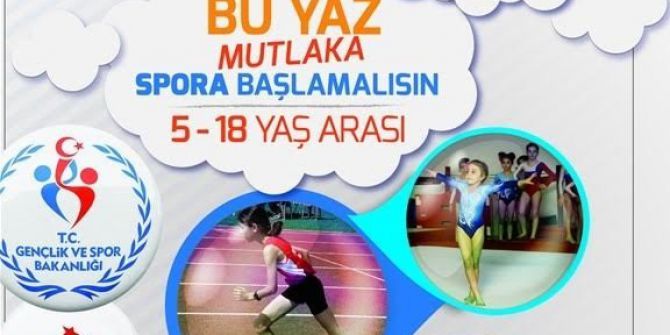 Ağrı’da Yaz Spor Okulları Kayıtları Devam Ediyor